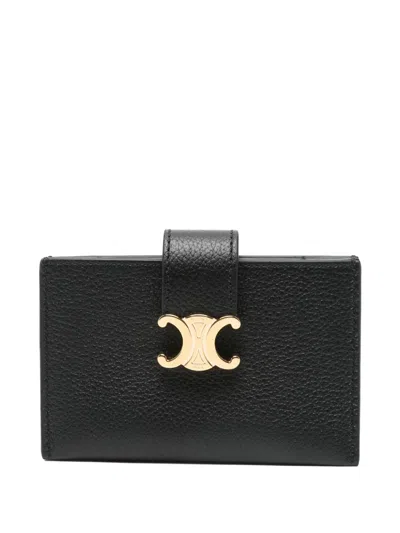 Celine Women Victoire A Fisarmonica Porta Carte Credito In Multicolor