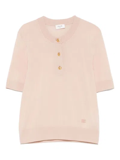 Celine Women Wool Crewneck Sweater