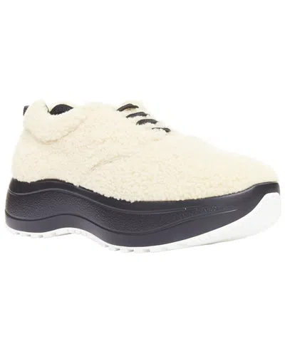 Pre-owned Celine Women's Wool/hair Delivery Shearling Midsoles Chunky Sneaker (authentic  Pre-loved)