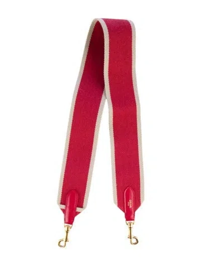 Pre-owned Celine Womens Bag Strap In Red