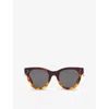 Celine Woman Sunglass Cl4003in In Brown
