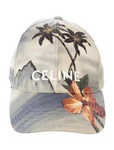 Pre-owned Celine Womens Hat In Neutrals