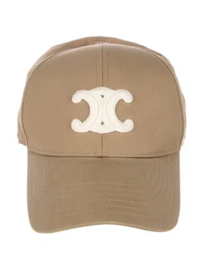 Pre-owned Celine Womens Hat In Neutrals