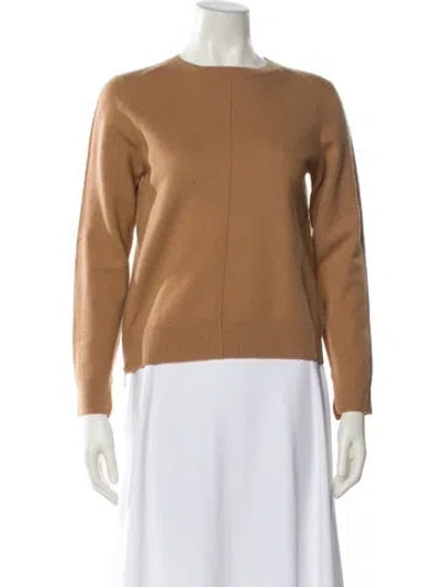 Pre-owned Celine Wool Bateau Neckline Sweater In Neutral