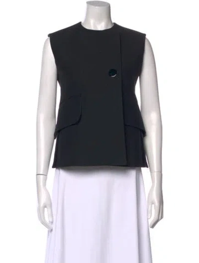 Pre-owned Celine Wool In Black