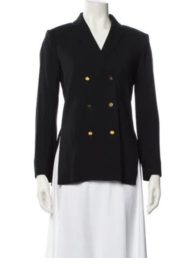 Pre-owned Celine Wool Blazer In Black