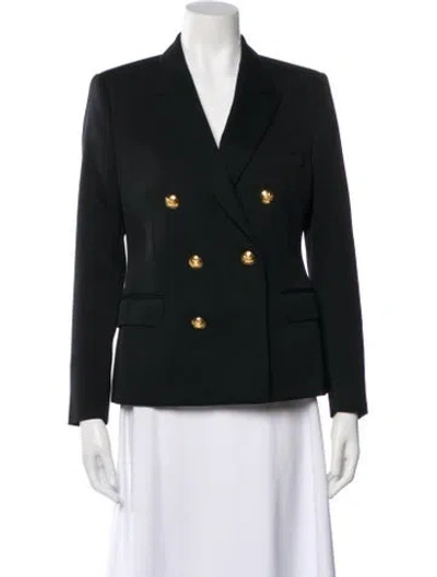 Pre-owned Celine Wool Blazer In Black