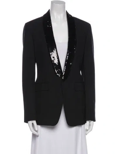 Pre-owned Celine Wool Blazer In Black