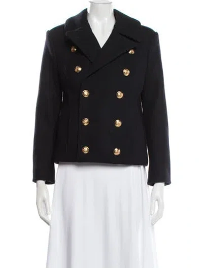 Pre-owned Celine Wool Blazer In Black