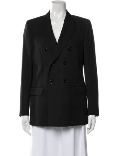 Pre-owned Celine Wool Blazer In Black