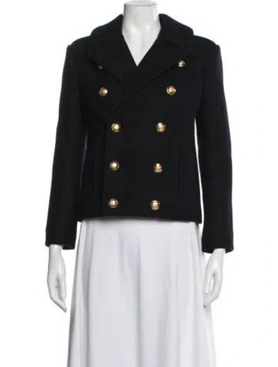 Pre-owned Celine Wool Blazer In Black