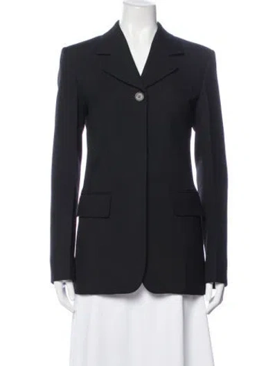 Pre-owned Celine Wool Blazer In Black