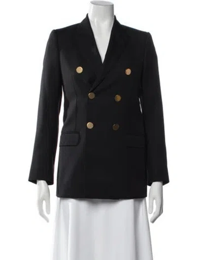 Pre-owned Celine Wool Blazer In Black