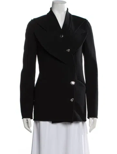 Pre-owned Celine Wool Blazer In Black