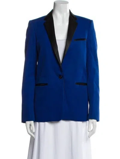 Pre-owned Celine Wool Blazer In Blue