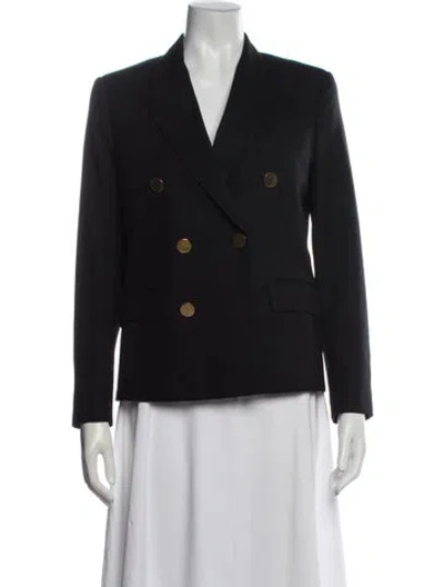 Pre-owned Celine Wool Blazer In Blue