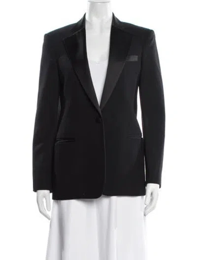 Pre-owned Celine Wool Blazer In Blue