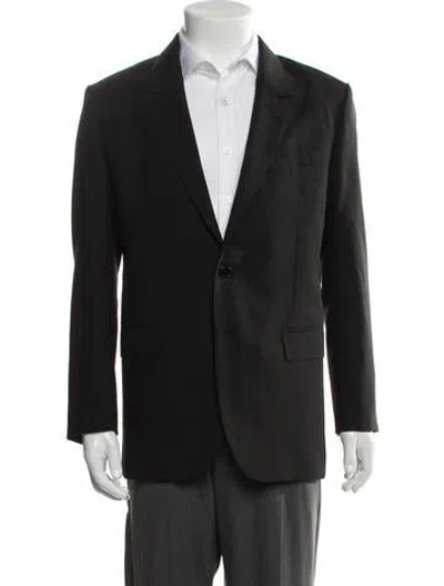 Pre-owned Celine Wool Blazer In Gray