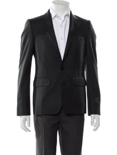 Pre-owned Celine Wool Blazer In Gray