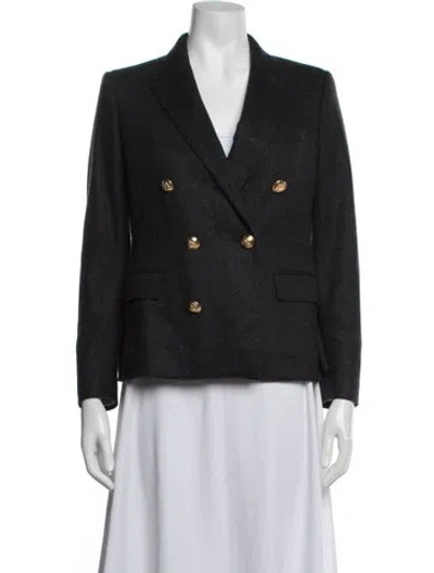 Pre-owned Celine Wool Blazer In Grey