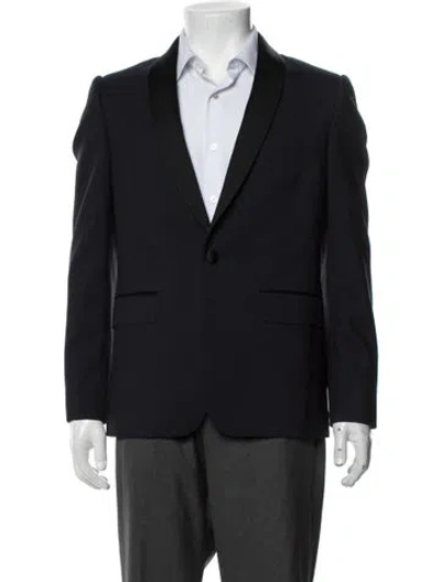 Pre-owned Celine Wool Blazer In Grey
