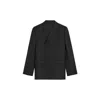 Celine Slim-fit Double-breasted Pinstriped Brushed Wool-twill Suit Jacket