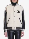 Celine Long-sleeved Casual Jacket In White