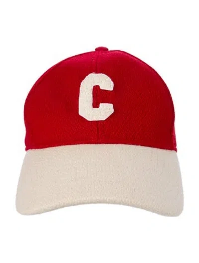 Pre-owned Celine Wool Cap In Red