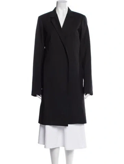 Pre-owned Celine Wool Coat In Black