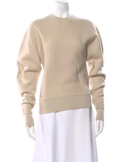 Pre-owned Celine Wool Crew Neck Sweater In Neutral
