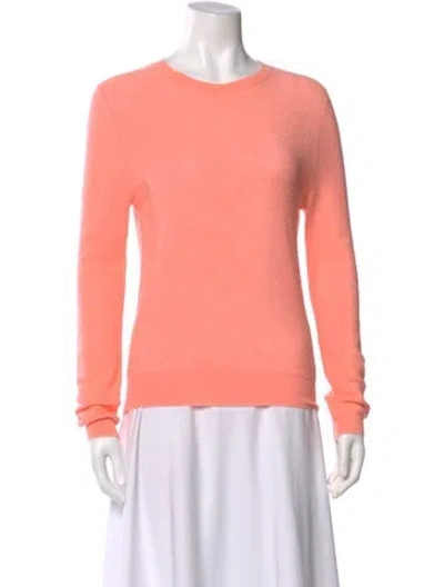 Pre-owned Celine Wool Crew Neck Sweater In Pink