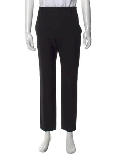 Pre-owned Celine Wool Dress Pants In Black