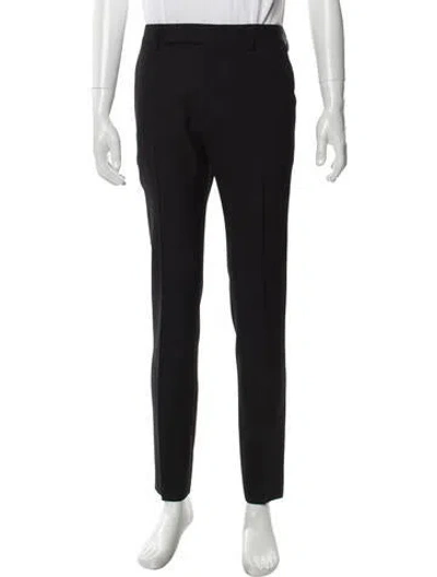 Pre-owned Celine Wool Dress Pants In Black