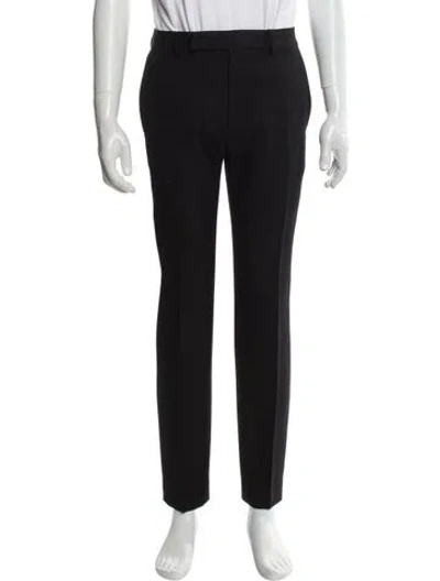 Pre-owned Celine Wool Dress Pants In Black