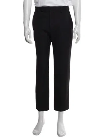 Pre-owned Celine Wool Dress Pants In Black