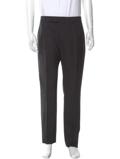 Pre-owned Celine Wool Dress Pants W/ Tags In Black