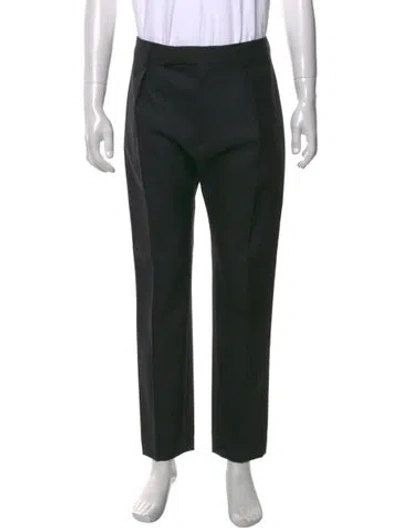Pre-owned Celine Wool Dress Pants W/ Tags In Black