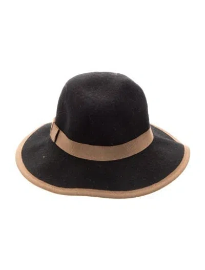 Pre-owned Celine Wool Felt Hat In Black