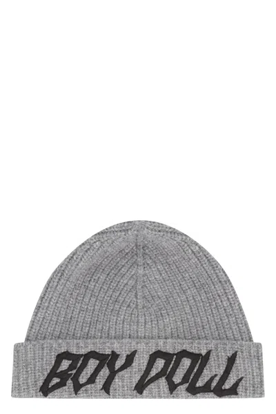 Celine Wool Hat In Gray