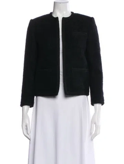 Pre-owned Celine Wool Jacket In Black