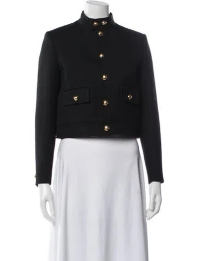 Pre-owned Celine Wool Jacket In Black