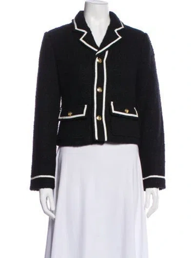 Pre-owned Celine Wool Jacket In Black