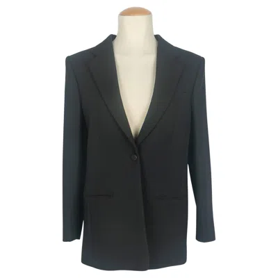 Pre-owned Celine Céline Wool Jacket In Black
