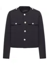 Celine Wool Jacket In Black