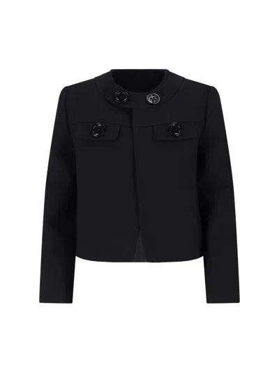 CELINE WOOL JACKET WITH MAXI BUTTONS
