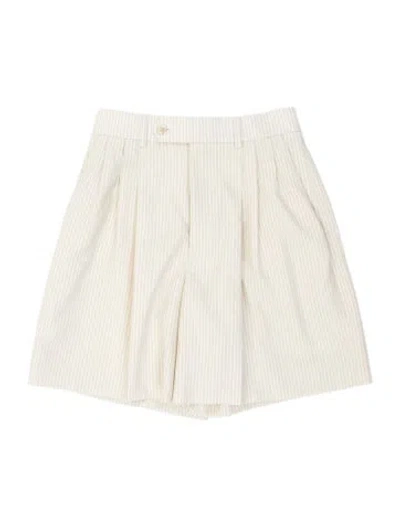 Pre-owned Celine Wool Knee-length Shorts W/ Tags In Neutral