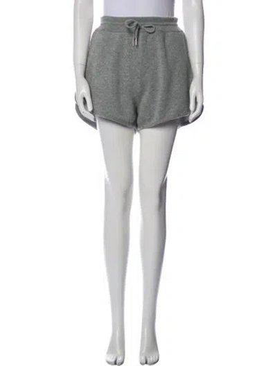 Pre-owned Celine Wool Mini Shorts In Gray