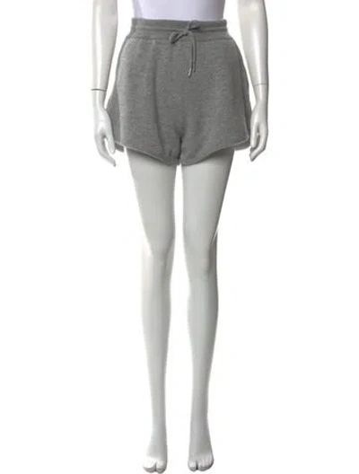 Pre-owned Celine Wool Mini Shorts In Grey