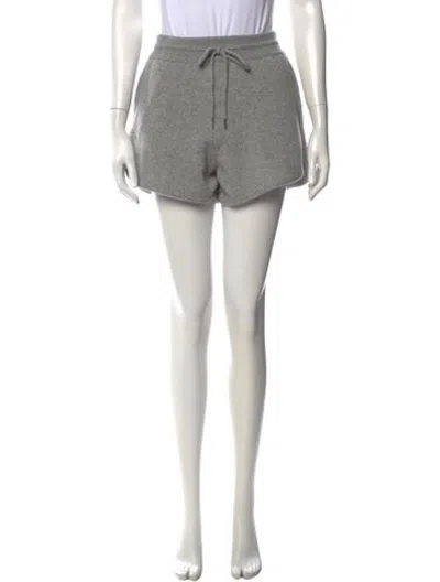 Pre-owned Celine Wool Mini Shorts In Grey