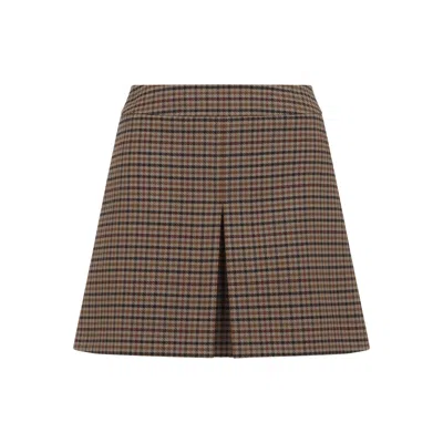 Celine Wool Mini Skirt